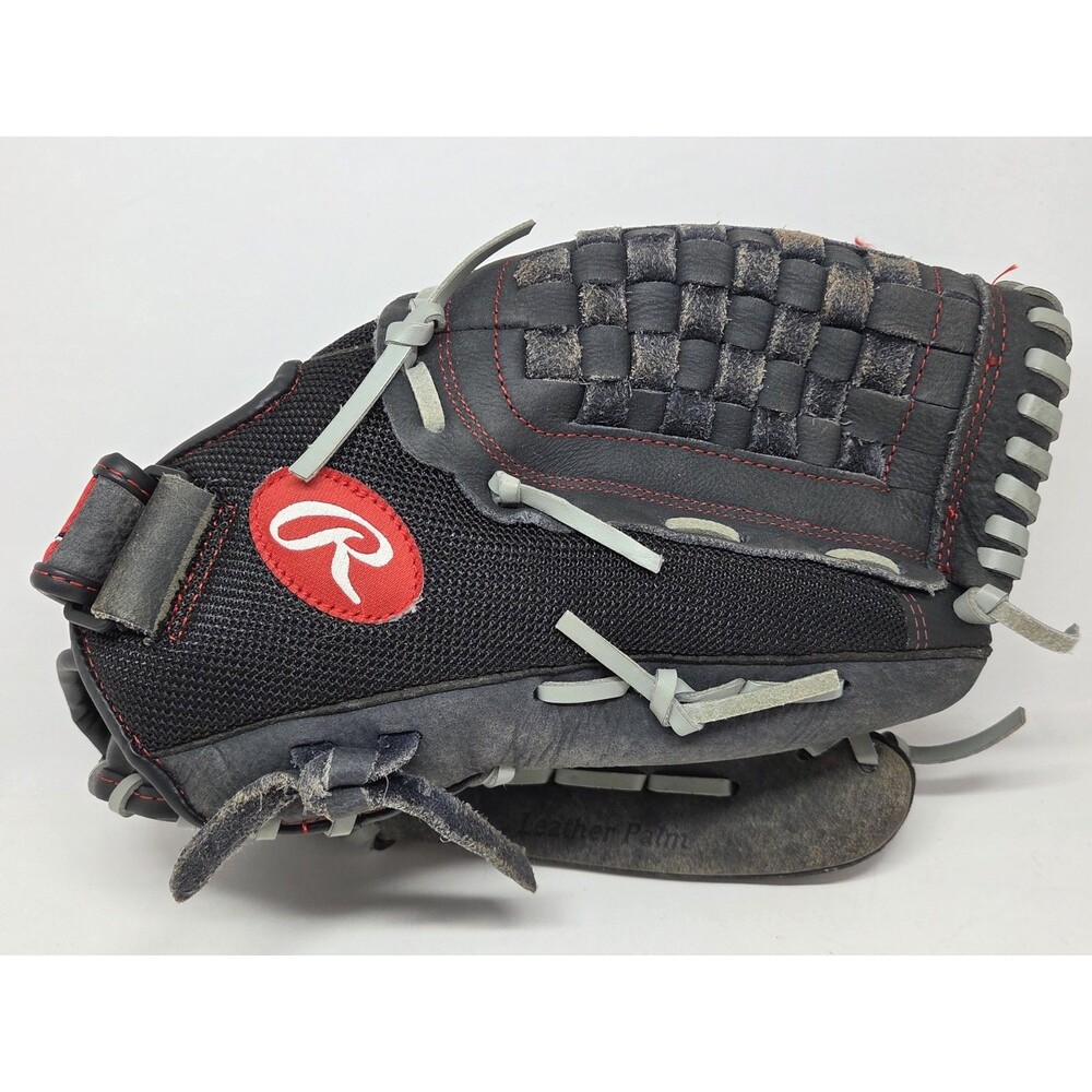Rawlings Renegade R130BGS 13" Black Mesh Zero Shock Softball Baseball Glove RHT